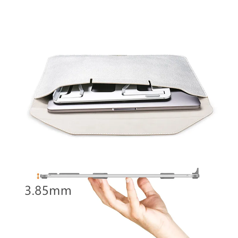 Aluminum Laptop Stand Universal Notebook Holder 11-15 inches Folding Adjustable Portable for Macbook Air Pro for chromebook all