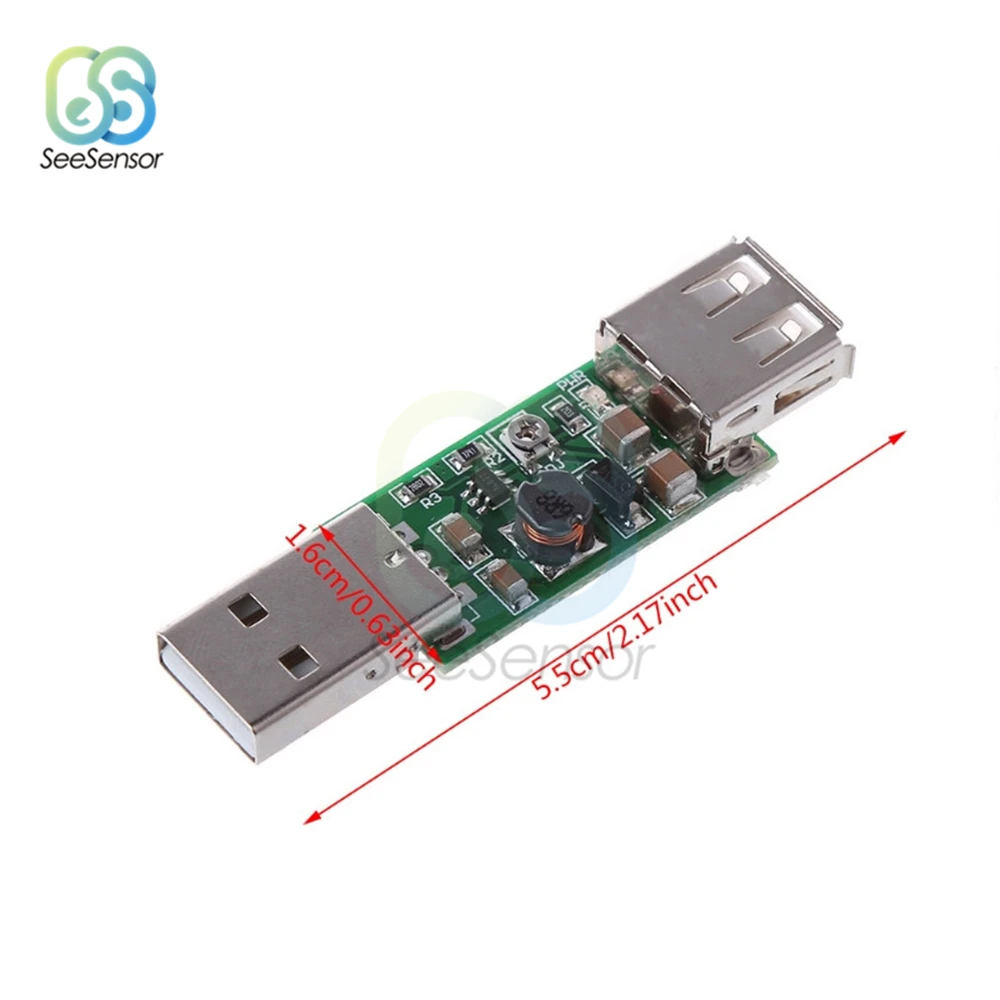Фото USB 5 В до 6 15 в повышающий преобразователь напряжения регулируемая плата выход USB 5 В до 6 15 в повышающий преобразователь напряжения регулируемая плата выход