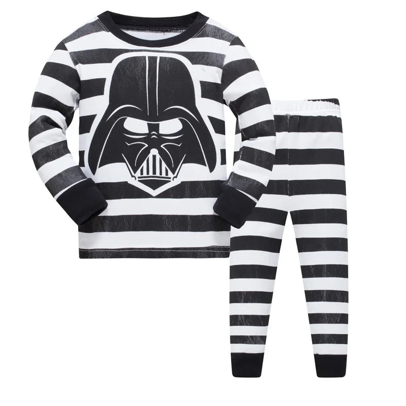 

1SET 8R-208, Star War, Children boys pajamas sets, long sleeve sleepwear suit for 3-8Y