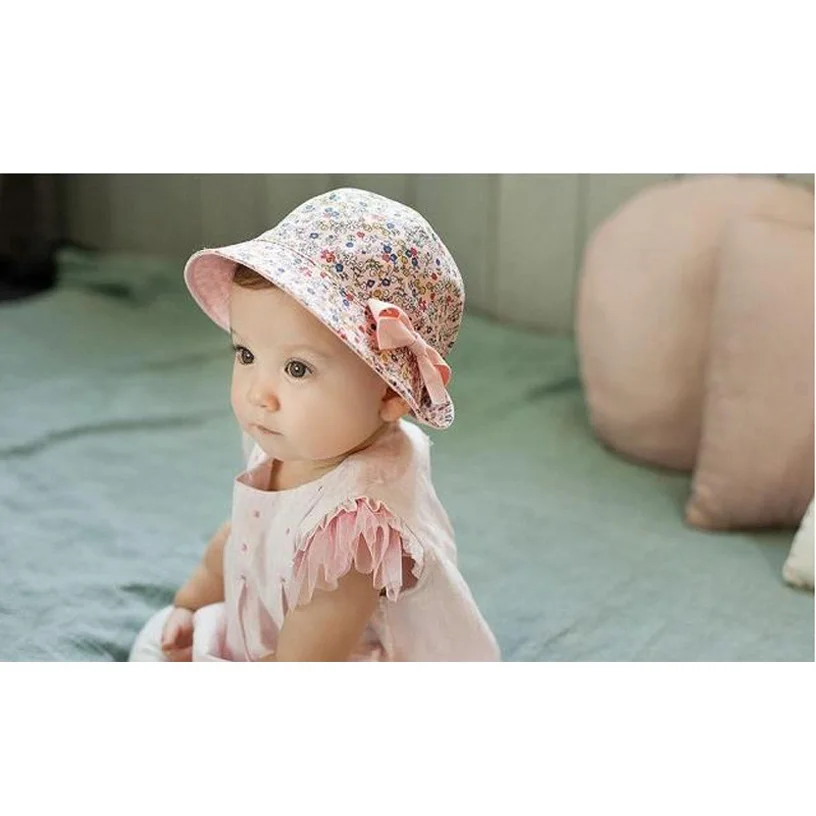 2016 Fashion Baby Hoedjes Zon Princess Baby Summer Hats Cotton Baby Hat Beach Baby Photography
