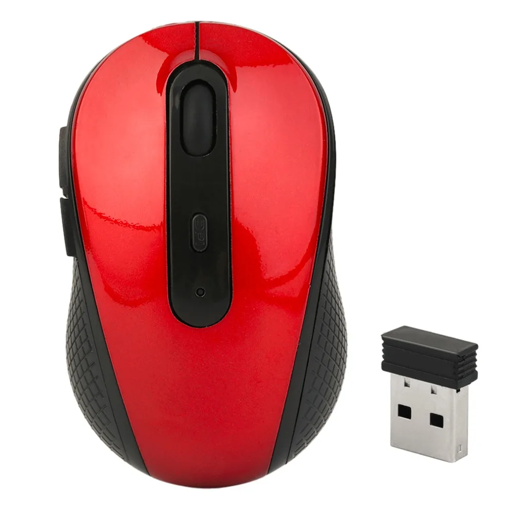 

Wireless Mouse 2.4GHz USB Optical Wireless Mouse USB Receiver Mice Cordless Game Computer PC Laptop Desktop 3 Colors