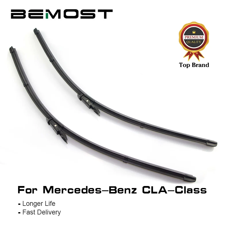 BEMOST Car Wiper Blades Natural Rubber For Mercedes Benz CLA Class W117
