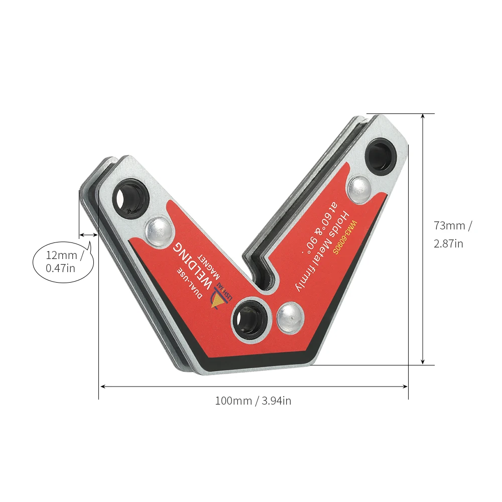 2 шт двойного использования сильный Неодимовый сварочный угловой магнитный держатель