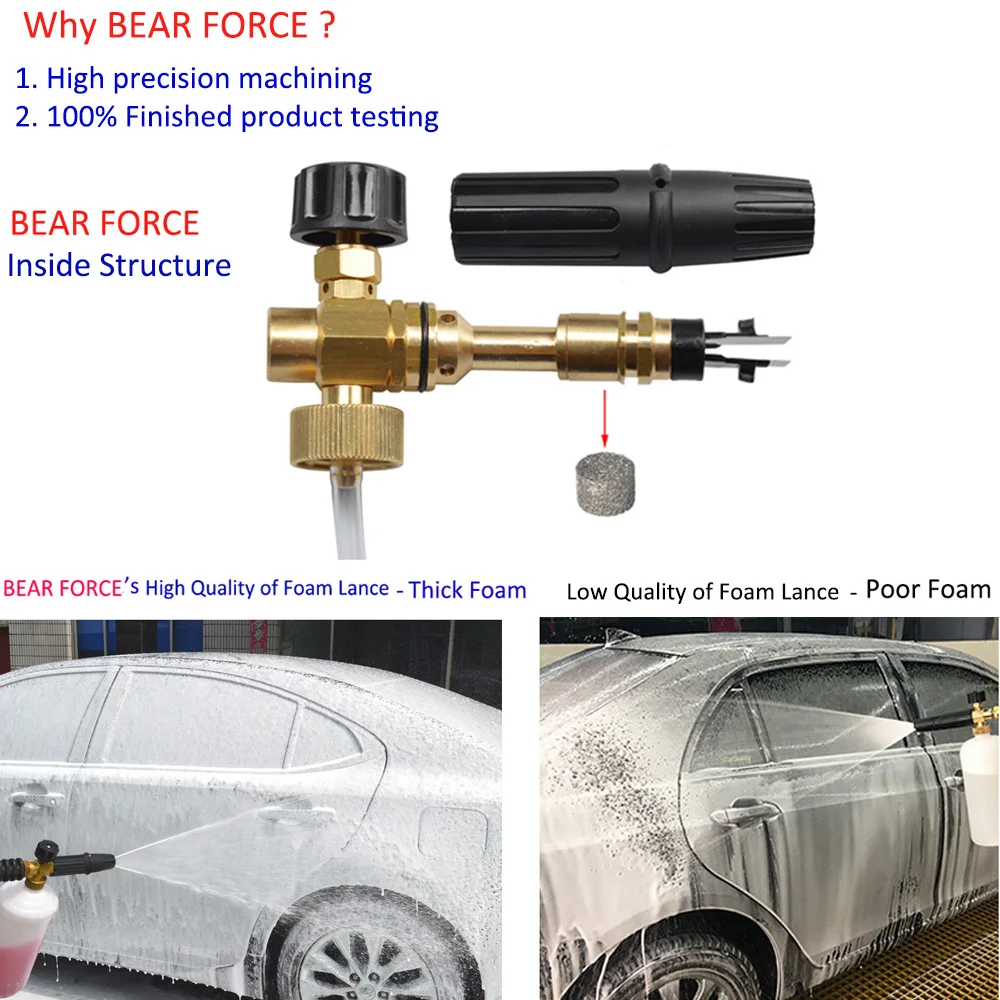 Сопло пены/генератор пены/пистолет пены/пенная пушка для Бразилии WAP TEKNA мойка высокого давления автомобиля