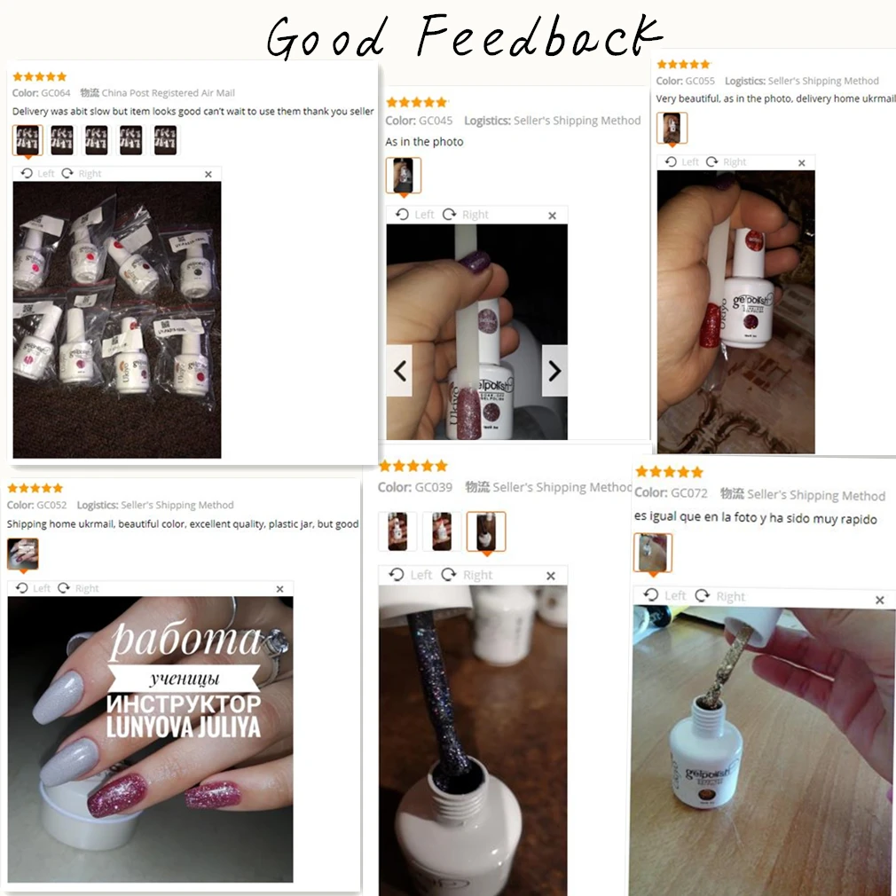 أوكيو 15 مللي بلينغ بريق الأشعة فوق البنفسجية هلام طلاء الأظافر نقع قبالة جيل للأظافر البولندية طويلة الأمد الماس اللون Gelpolish ل DIY مسمار الفن ه...