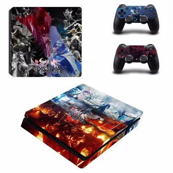 

Dissidia Final Fantasy NT PS4 Slim Skin Sticker For PlayStation 4 Console and 2 Controllers PS4 Slim Skins Sticker Decal Vinyl