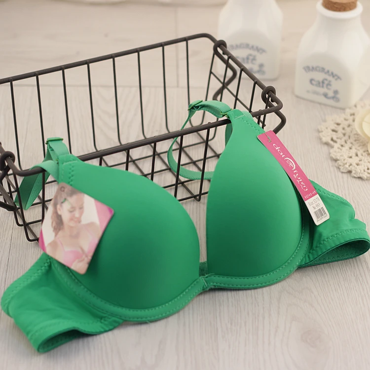 Free Shipping Women bra Demi Plunge Print bras Comfortable Push Up