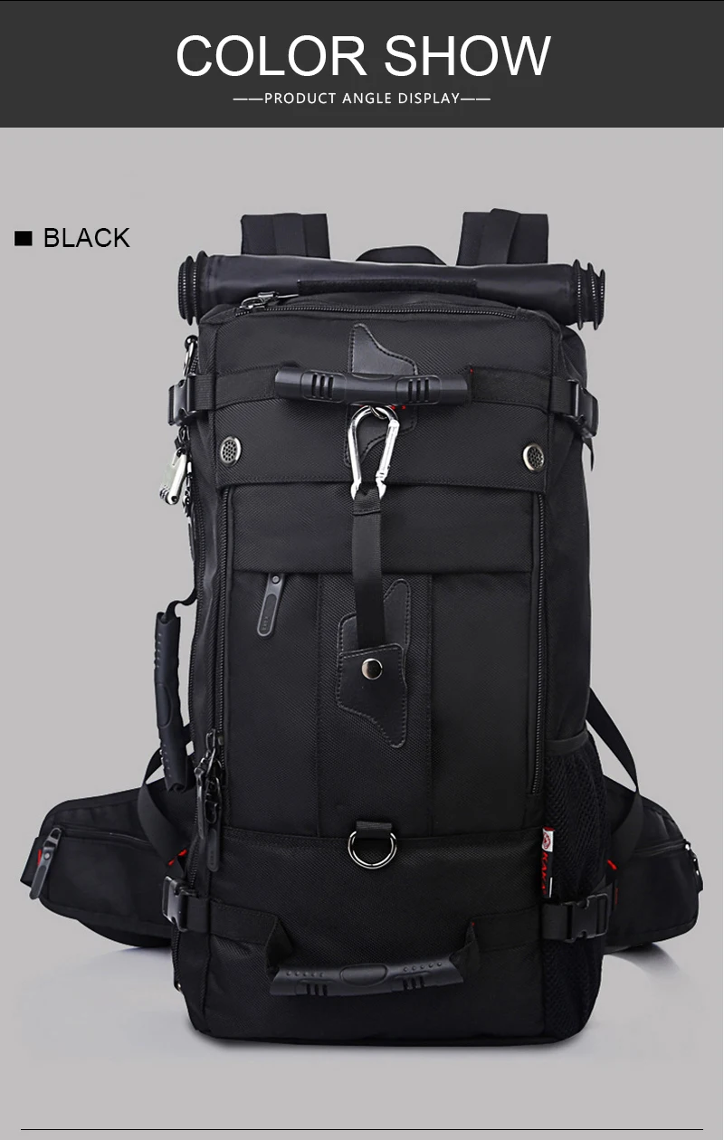 Бренд KAKA, мужской рюкзак, 17,3 дюймов, для ноутбука, мужской, Оксфорд, рюкзак для путешествий, многофункциональный рюкзак, сумка для багажа, рюкзак, сумка для мужчин