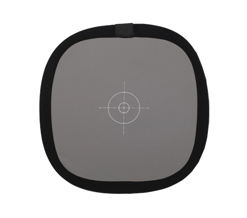 30cm Portable Foldable Gray Card White Balance 18% Gray Reference Reflector Double Face Focusing Board with Carry Bag (2)
