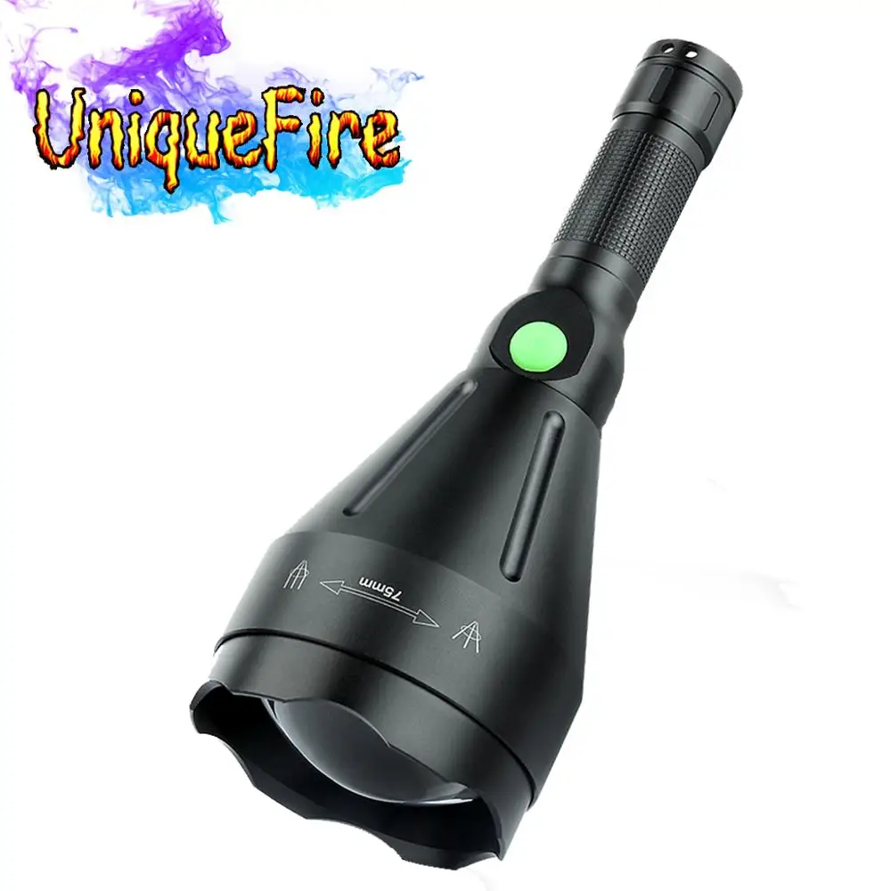 UniqueFire фонарик Фонарь IR 850NM светодиодный фонарь масштабируемый 1603 75 мм 3 режима