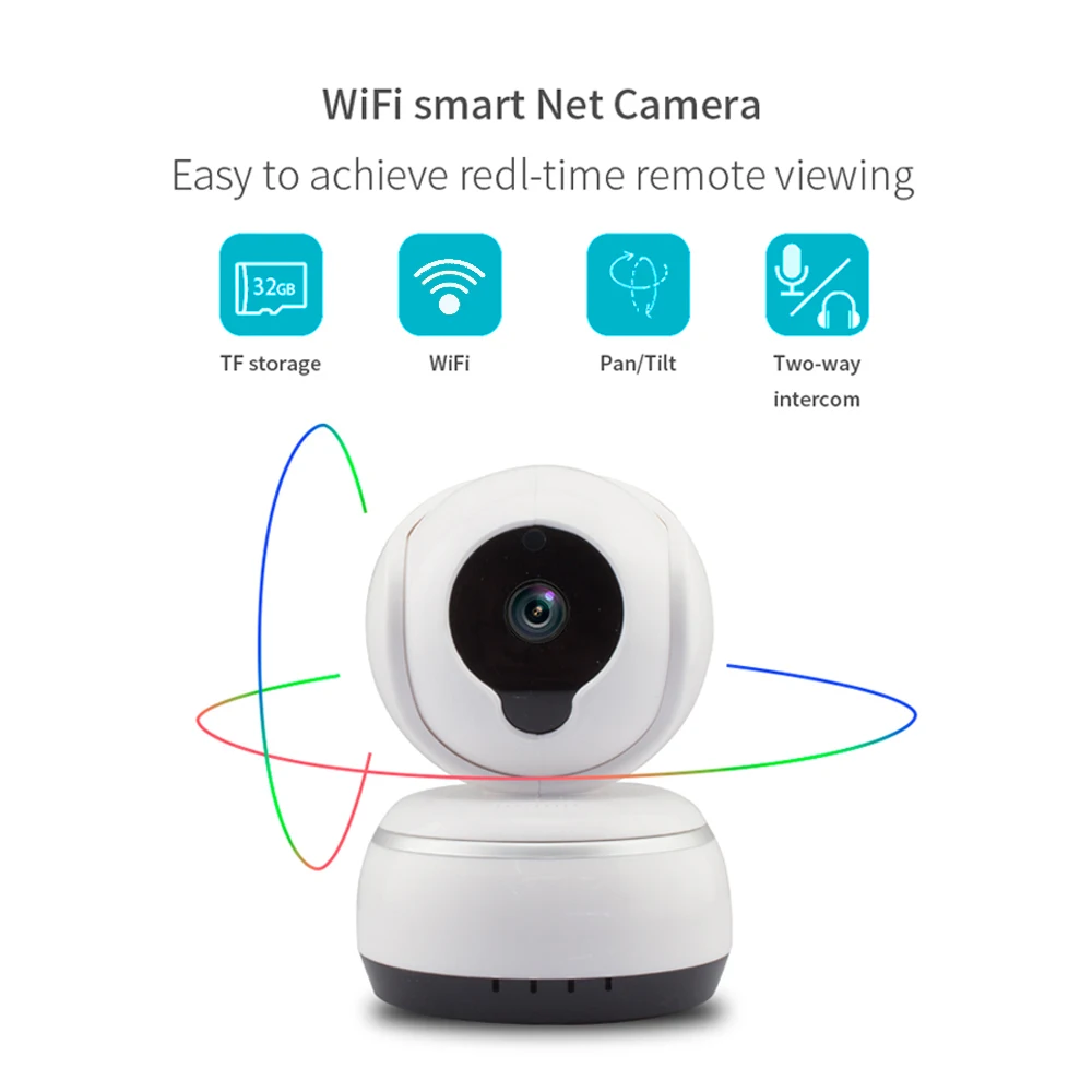 PUAroom портативный onvif p2p беспроводная домашняя камера v380 720p hd wifi ip cctv купольная с