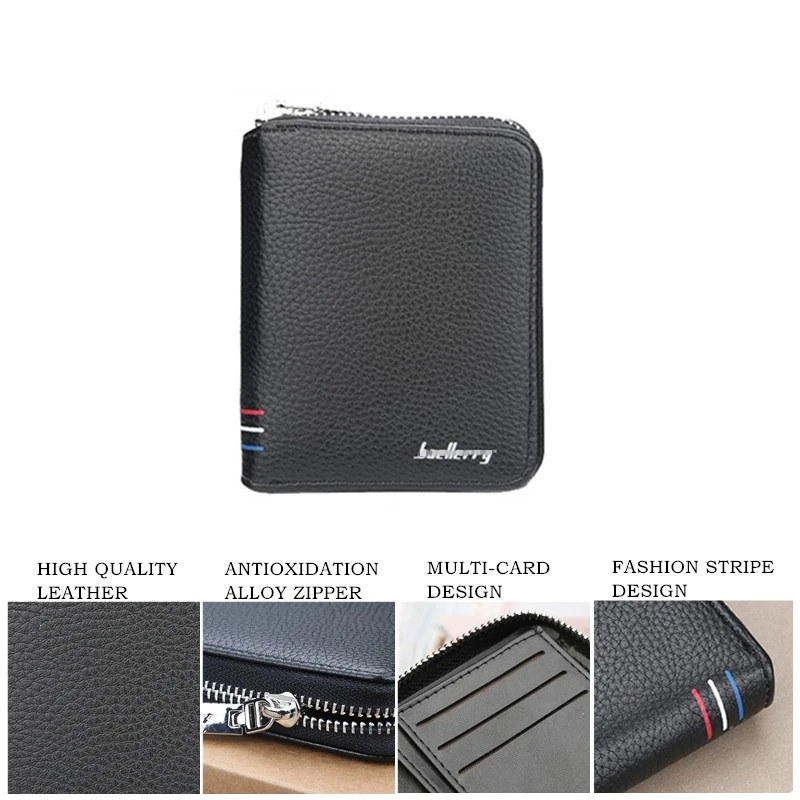 

1PC Bank Credit ID Card Holder Men Card Package Holder Wallet For Mercedes Benz W202 A B C CLA CLK AMG C260 C207 W203 W209 W240