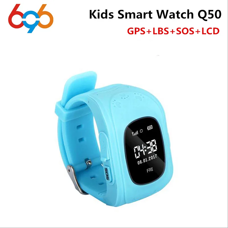 696 HOT Smart watch G36 Children Kid Wristwatch Q50 GSM GPRS GPS Locator Tracker Anti-Lost Smartwatch Child for iOS Android