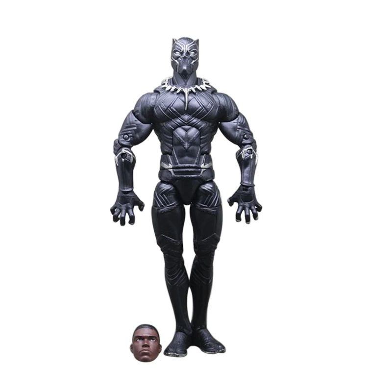 The Black Panther Action Figure Wakanda T'Challa Marvel The Black