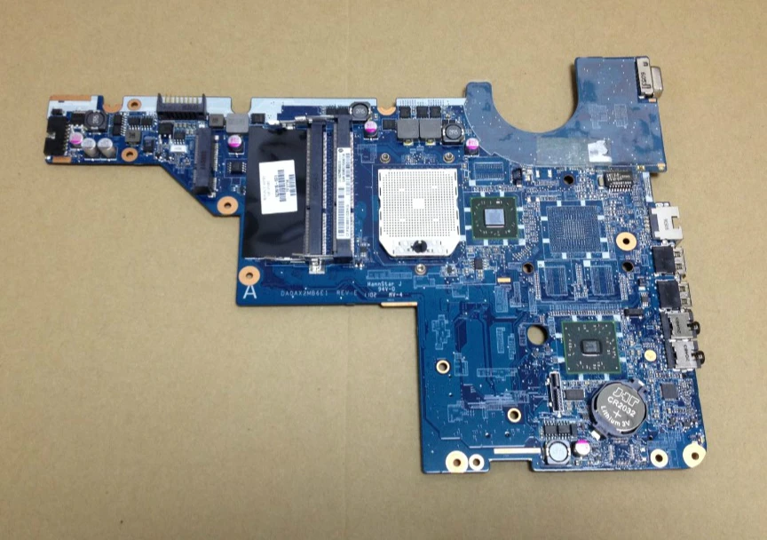 623915 001 Laptop motherboard for HP CQ56 AMD RS880M+SB820 UMA DDR3 ...