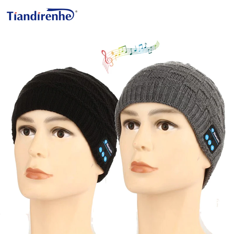 Беспроводная Bluetooth шапка tianuurhe TD73 наушники гарнитура Спортивная музыка мягкая
