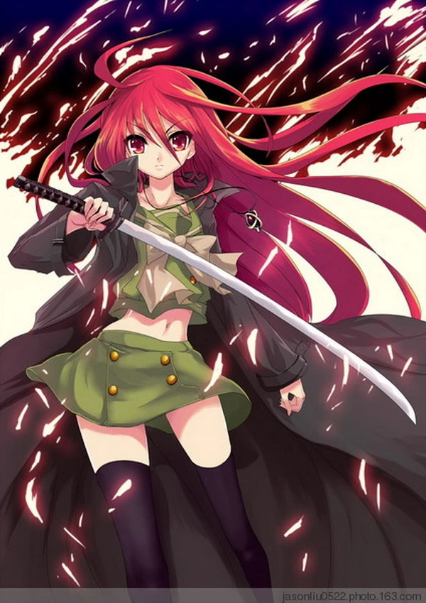 Home Decoration Shana Of The Blazing Eyes Anime Character 90 60cm Wall Scroll Poster Shana Shana Characters Aliexpress