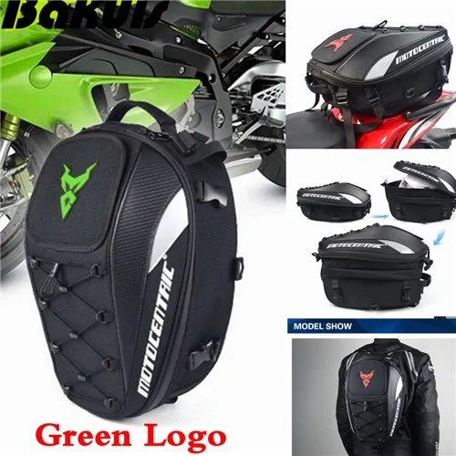 Rear seat backpack Мотоциклетный рюкзак велосипедиста большой емкости многофункциональная прочная задняя мотоциклетная сумка - Название цвета: Rear seat backpack
