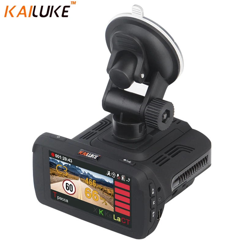 imágenes para KAILUKE Ambarella A7LA50 Radar GPS Cámara Del Coche DVR Del Coche Radar Detetor Radares DVRS HD 1296 P Visión Nocturna WDR Dash Cam BlackBox imágenes para KAILUKE Ambarella A7LA50 Radar GPS Cámara Del Coche DVR Del Coche Radar Detetor Radares DVRS HD 1296 P Visión Nocturna WDR Dash Cam BlackBox