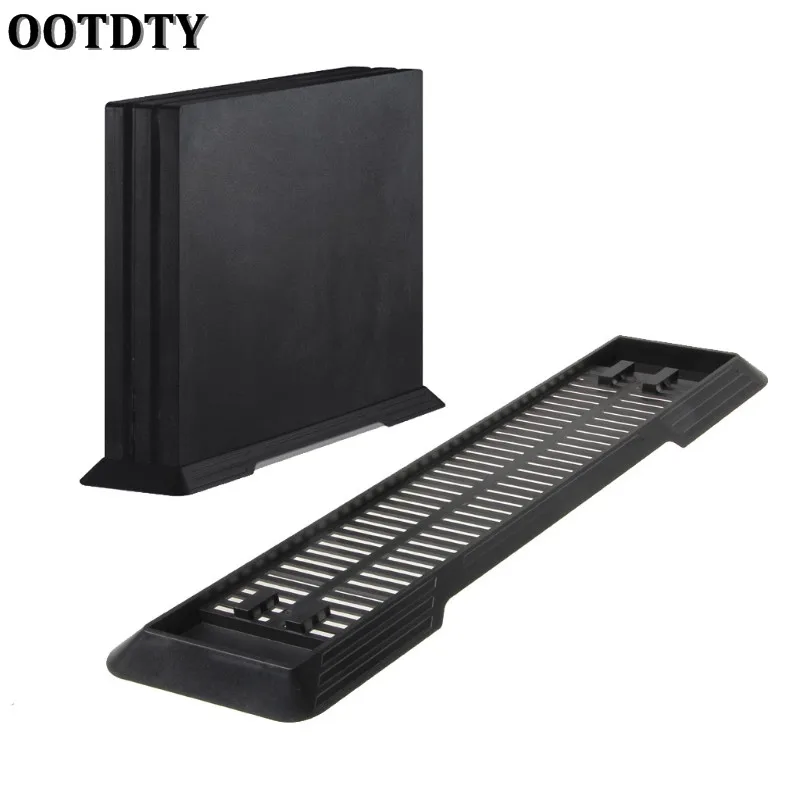 

OOTDTY Anti-Slip Vertical Stand Mount Dock Holder For Sony PlayStation 4 PS4 Pro Console dropshipping