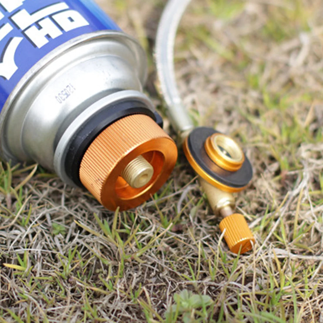 New Burners Adapter Conversion Gas Stove Tank Adapter Outdoor Camping Gas Stove Aluminum Stoves