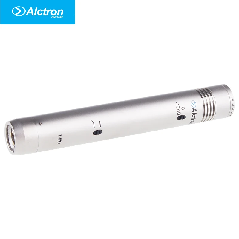 Alctron-T02A-Professional-Instrumental-Mic-Pencil-Condenser-Mic-Pro-Studio-Microphone