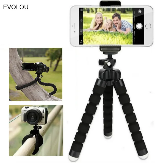 Octopus Flexible Tripod Mobile Phone Holder Camera Stand for Iphone