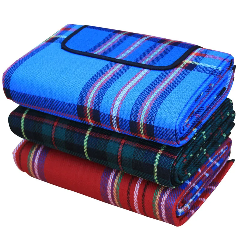 Outdoor Foldable Picnic Blanket with Waterproof Backing