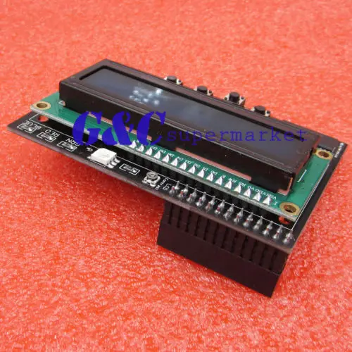 I2C IIC 16x2 RGB ЖК дисплей щит 1602 Синяя подсветка для Raspberry Pi B +/B|backlight display|backlight lcdraspberry pi