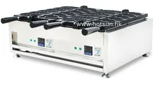 Commercial Non-stick 110V 220V Digital Electric 12pcs Taiyaki Fish Waffle Maker Iron Machine