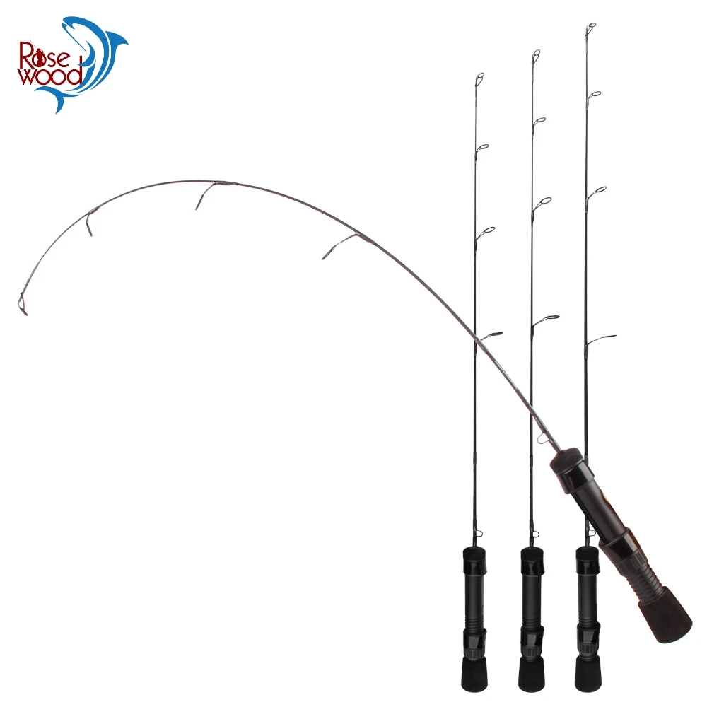 

RoseWood-SEAL Series Ice Fishing Spinning Rod Ultra-Light, Light, Medium-Light Mini 1Sec Winter Fishing Pole 61cm 63.5cm 66cm
