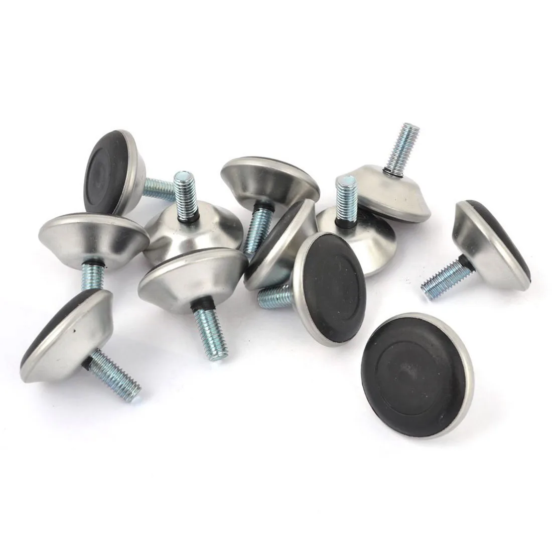 

Screw On Type Furniture Glide Leveling Foot Adjuster 8x20x40mm 12pcs
