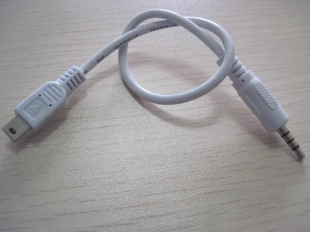 

50PCS---3.5mm aux Audio male to male Mini USB Audio cable cord for Stereo/cellphone/tablet/PC/laptop