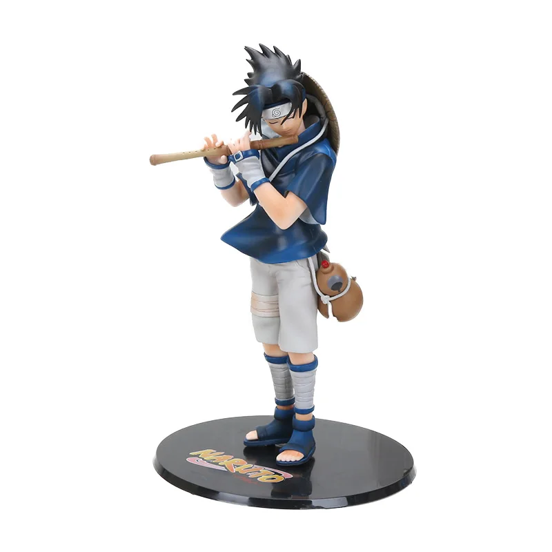 

Anime NARUTO Uchiha Sasuke Bamboo Flute Ver Action Figure PVC Model Hokage Toy Doll