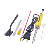 220 В Электрический паяльник 30 Вт двойной Электрический Всасывающий олово+ чистящий инструмент подарок