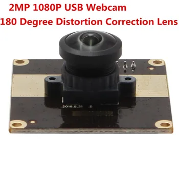 

2.0Megapixel 1920x1080 USB2.0 Aptina AR0330 CMOS USB Camera Fisheye 180 Degree Distortion Correction USB Camera Module