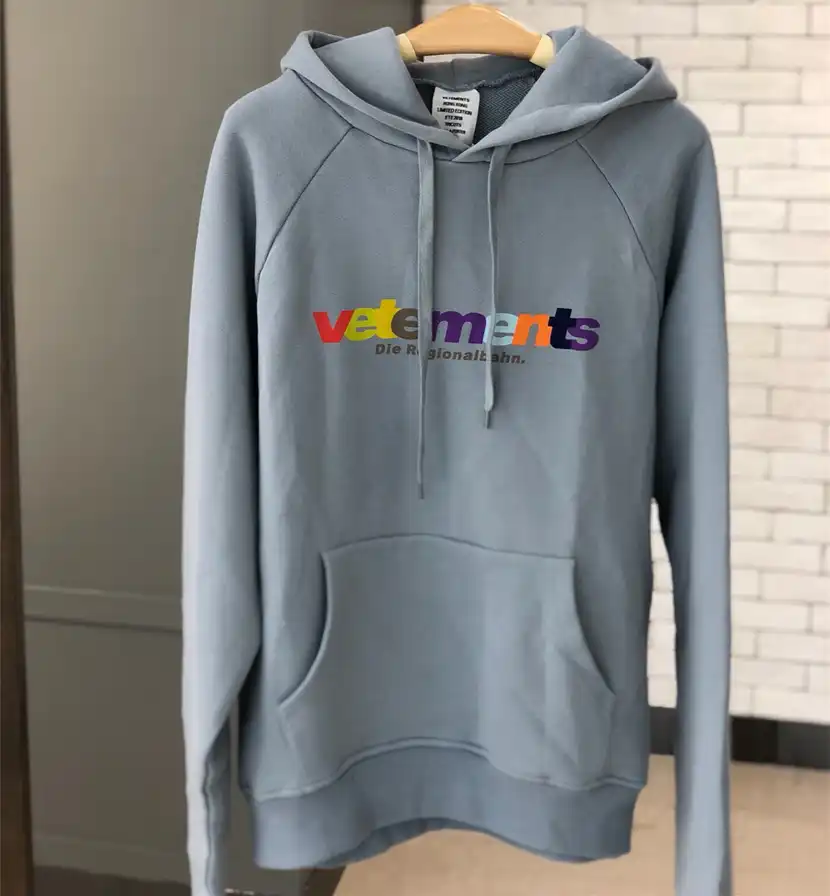 vetements 2018 hoodie
