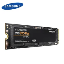 SAMSUNG SSD M2 970 EVO plus твердотельные накопители HDD для ПК настольный компьютер PCLE ноутбук NVME Внутренний твердотельный