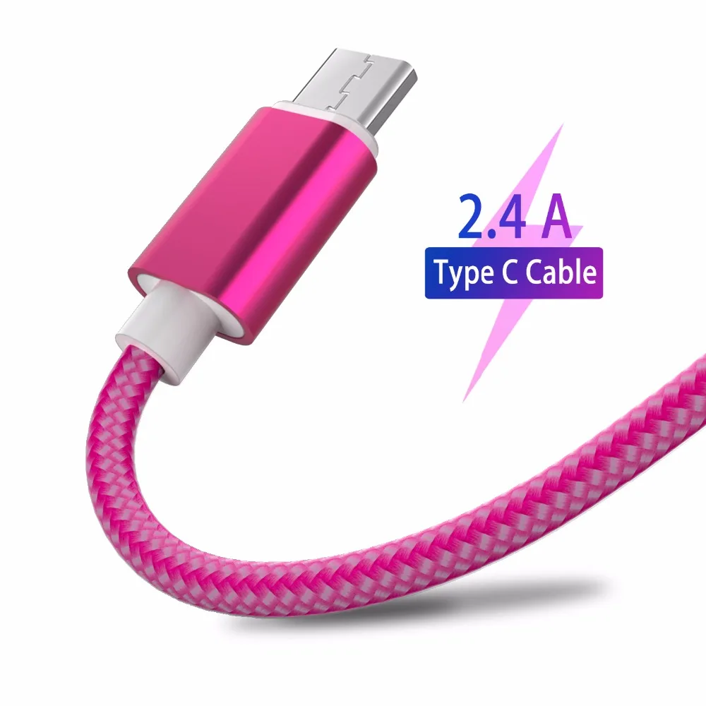 

Type C USB Cable 2m 3m Fast Charging for Huawei P20 lite Quick Charge 3.0 for Samsung Galaxy S9 S8 + Xiaomi Mi 8 Max TypeC Cord