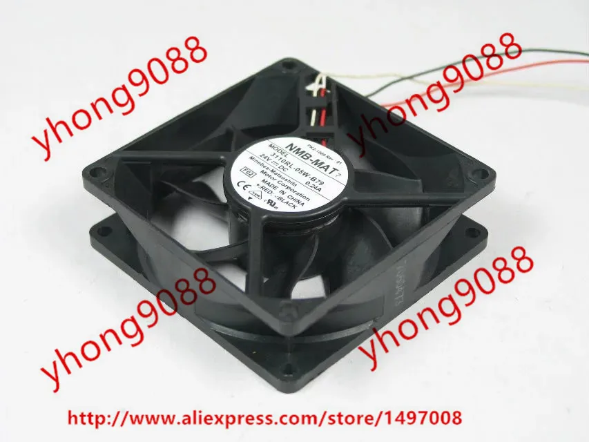 

NMB-MAT 3110RL-05W-B79 F02 DC 24V 0.24A 80x80x25mm Server Cooling Fan