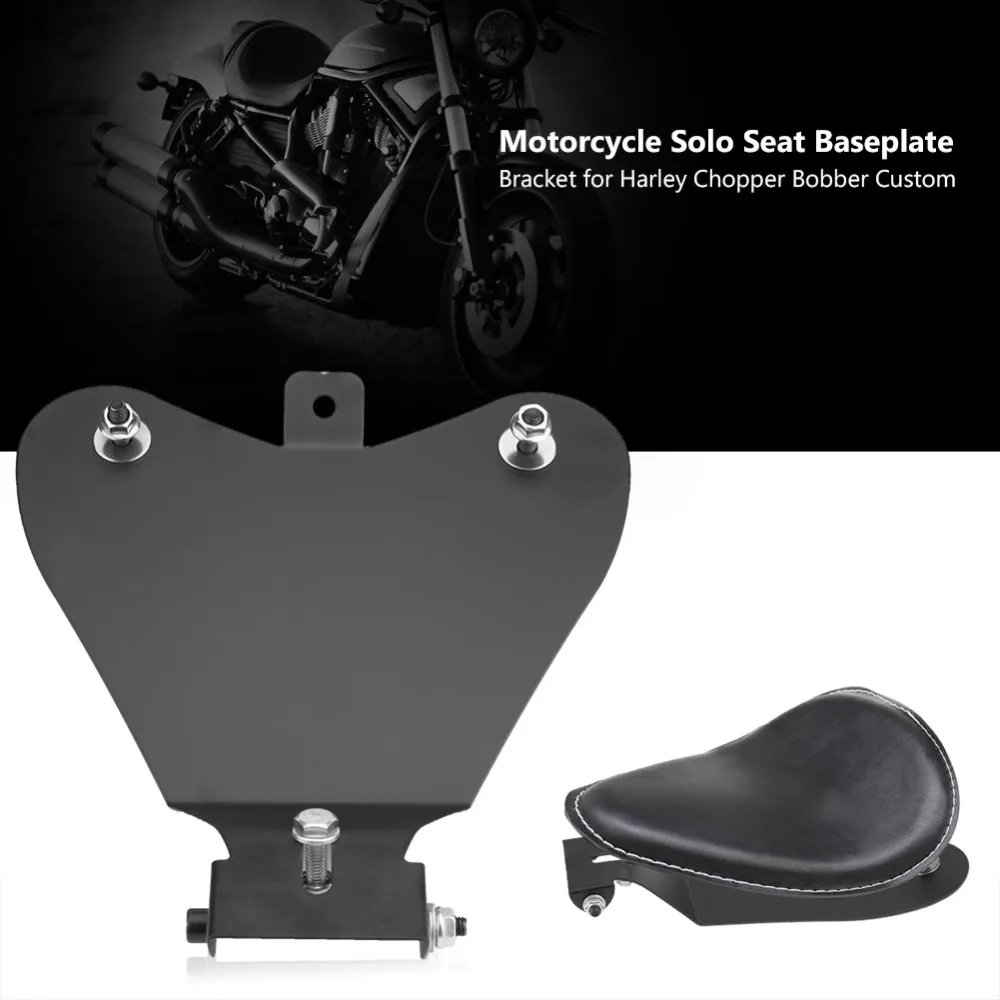 Für Harley Davidson Softail Bobber Chopper Motorrad Großes Sattel Solo Sitz