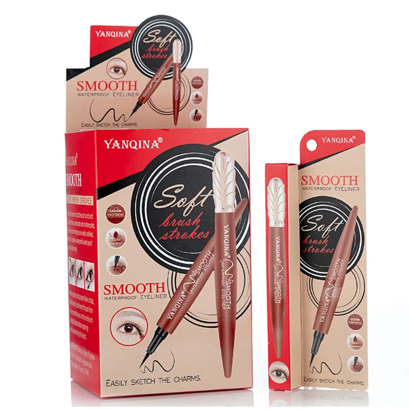 

1Pc Eye Liner Pencil Women Makeup Liner Pencil Cosmetic Black Color Liquid Eyeliner Pen Makeup Waterproof Sweat proof TSLM1
