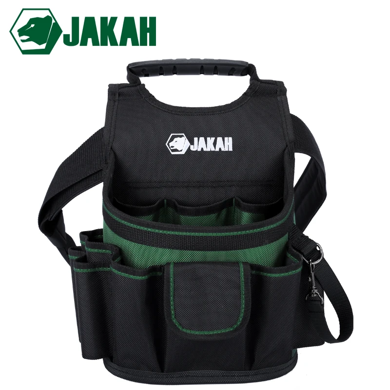 

JAKAH Electrician Bag Thickening Oxford Cloth Storage Bag Hardware Waist Tools Bags Multifunction Multi-pocket Bag Free Shipping