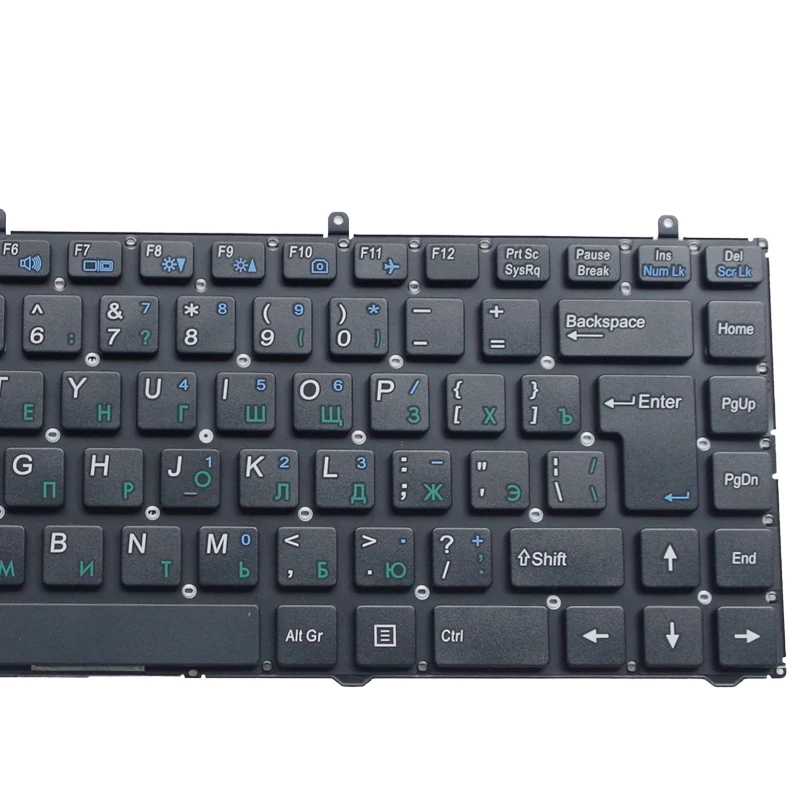  RU black New FOR Clevo Terrans Force W230 W230SS W230ST Laptop Keyboard Russian