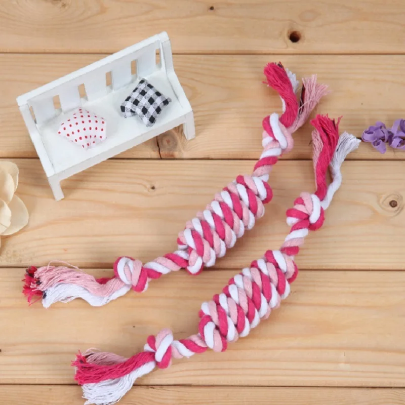 

Dog Catch Chewing Toy Sisal Rope Weave Know Ball Pet Toy Puppy Teaser Play Teaser Interactive Molar Cleaning Teeth Training Toys