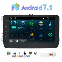 Double Din Android 7.1 Nougat 8″ GPS Car Stereo Autoradio for Volkswagen Support GPS,Bluetooth,WIFI,CANBUS,FM/AM Radio+3G Dongle