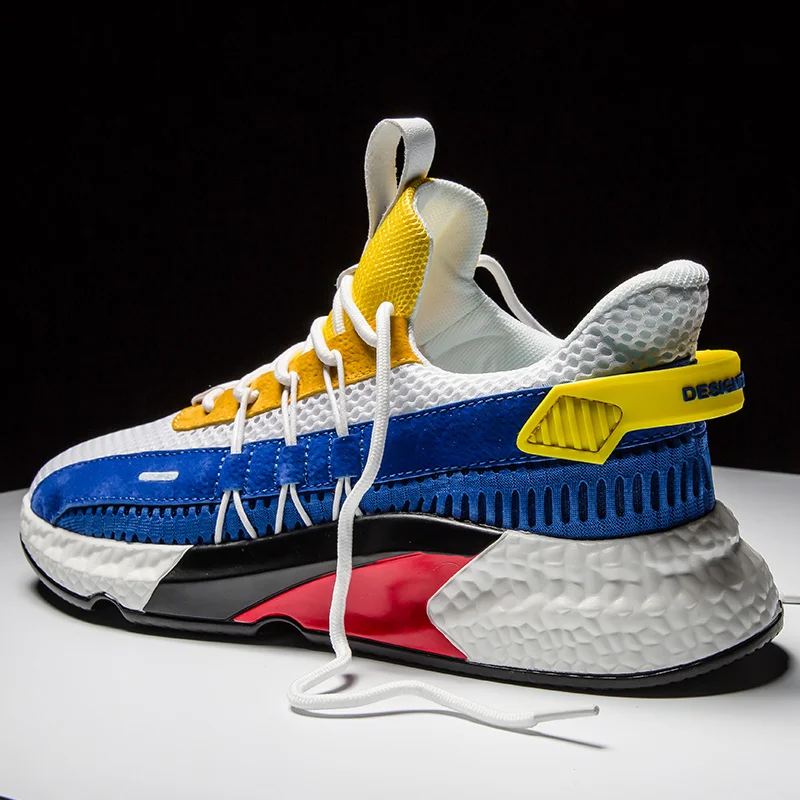 

Men's Shoes Summer Breathable Mesh New Hot Casual Sneakers Breathable Running Shoes Zapatos Hombre