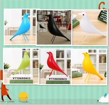 

High-grade resin bird sculpture Simulation animal home decoration accessories quality bird statue gift craft free shipping