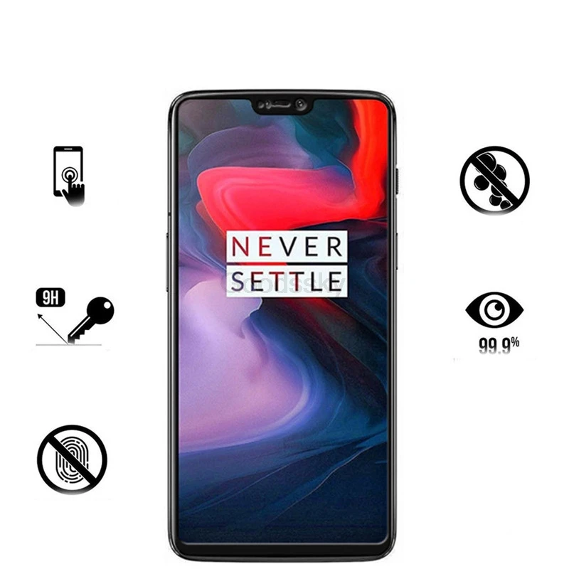 Oneplus 6, закаленное стекло, полноэкранная защитная пленка, закаленное стекло для One plus 6, защитное покрытие экрана, стекло, полный клей