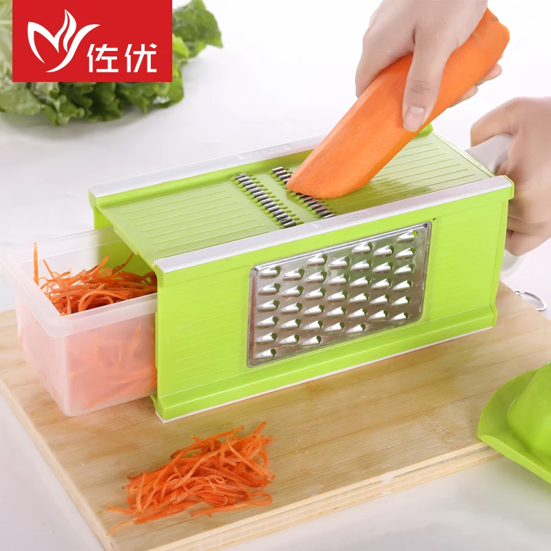 Manually Multifunction veggie chopper potato floss Radish Cutter slice